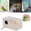Parrot Lovebirds Finch Wooden Nesting House Cage Nest Bird Breeding Box Bird supplies