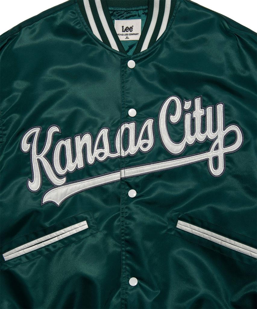 Куртка Lee Kansas City Varsity Зеленая