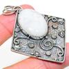 Rainbow Moonstone Handmade 925 Sterling Silver Gift Pendant 2.64" a2P11