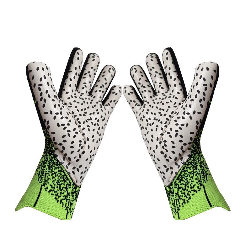 6. Pc Football Goalkeeper Goalkeeper Gloves Falcon Non-Slip Children Adult Training Male Wear-Resistant Professional Sports Equipment