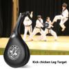 Sanda Foot Pad Freestyle Fighting Boxing Pad Chicken Leg Target Side Kick Pad Training Foot Target