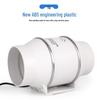 Round Mixed Flow Duct Fan for Bathroom & Kitchen Exhaust and Ventilation