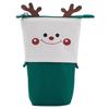 Christmas Pencil Case Cute Standing Pencil Pouch Telescopic Pen Bag Holder Birthday Christmas Gifts