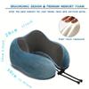 1pc U Shaped Memory Foam Neck Pillow, Soft Travel Pillow Neck Cervical Airplane Pillow, Cervical Travel Bedding Pillow