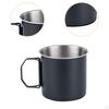 Кружка для кемпинга из нержавеющей стали 304 со складными ручками для кофе