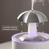 Увлажнитель воздуха Cloud Raindrop Aroma Essential Oil Diffuserпульт дистанционного управления Night Light Настольный фонтан Water Drop Sound For Home