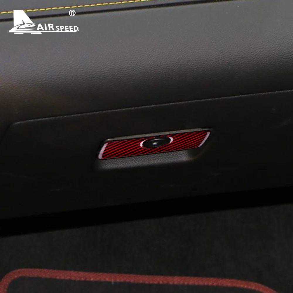 Углеродное волокно для Chevrolet Camaro 2010 2011 2012 2013 2014 2015 Аксессуары Отделка салона Ручка крышки ящика для хранения пассажира