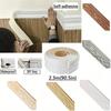 Waterproof Self-adhesive 3d Three-dimensional Skirting Wall Sticker TV Background Wall Frame Edge Sealing Strip Foam Waist Line Decorative Sticker