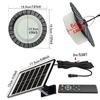 Solar Powered Solar Pendant Light 360° Wide Angle Lighting Courtyard Sensing Lamp  Patio
