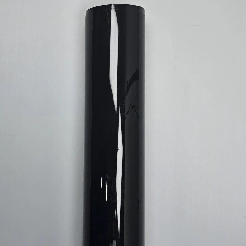 High Glossy Piano Black Yellow Red Blue Vinyl for Car Decals Wrapping Foil Bright Black Stickers On Car Film Cover Adhesive Wrap