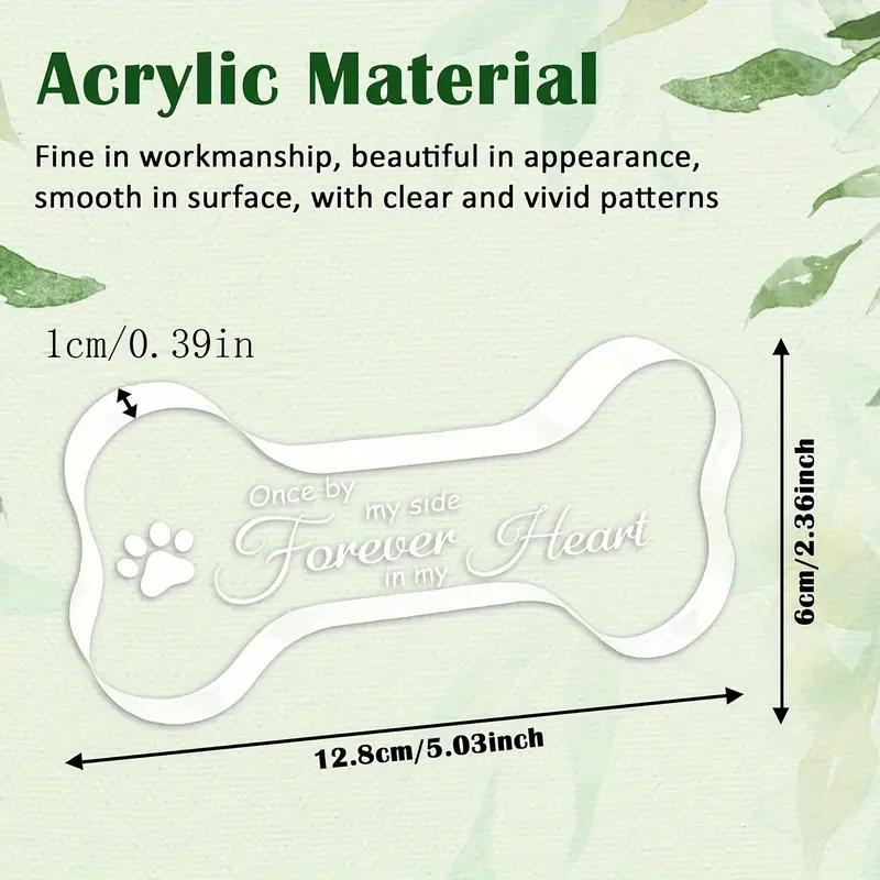 Acrylic Decorations Pet Memorabilia Acrylic Decorative Ornaments Holiday Gifts Room Decoration