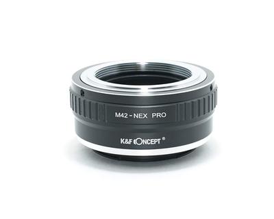 Адаптер CONCEPT M42 для объектива NEX E Mount PRO с салфеткой для протирки линз K&F m42-nex-pro (КФНЕКСПРО)