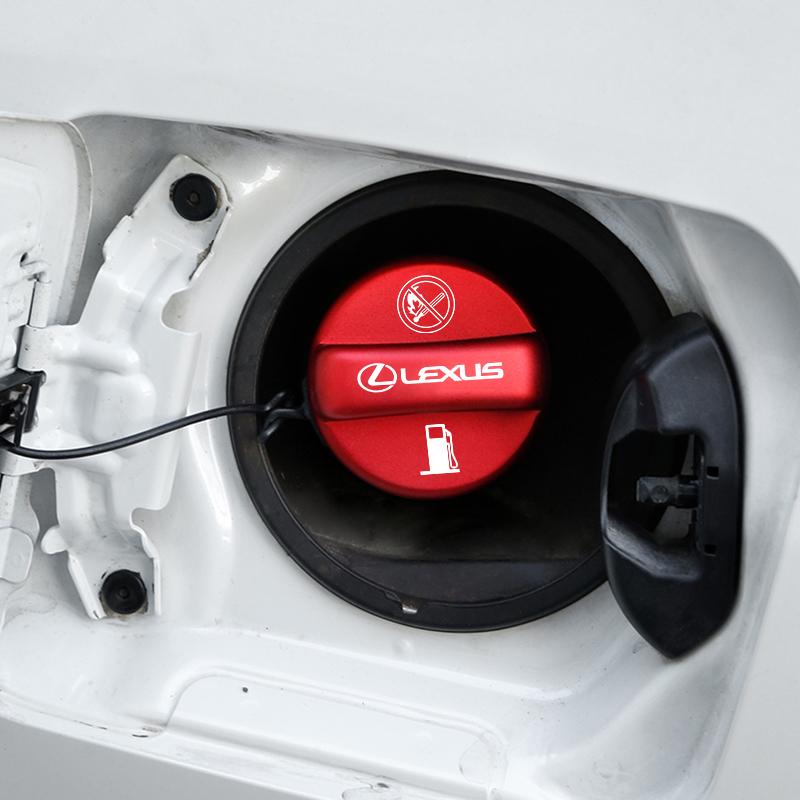 2026 Hot Interior Stickers Lexus Car Fuel Filler Door Cover Fuel Tank Gas Caps Accessories For NX Ct200h IS250 RX350 LX570 LX600