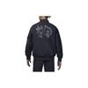 Jordan Chinese New Year Logo Embroidered Casual Jacket Kids Jackets Dark-Smoke-Gray HJ8053-070