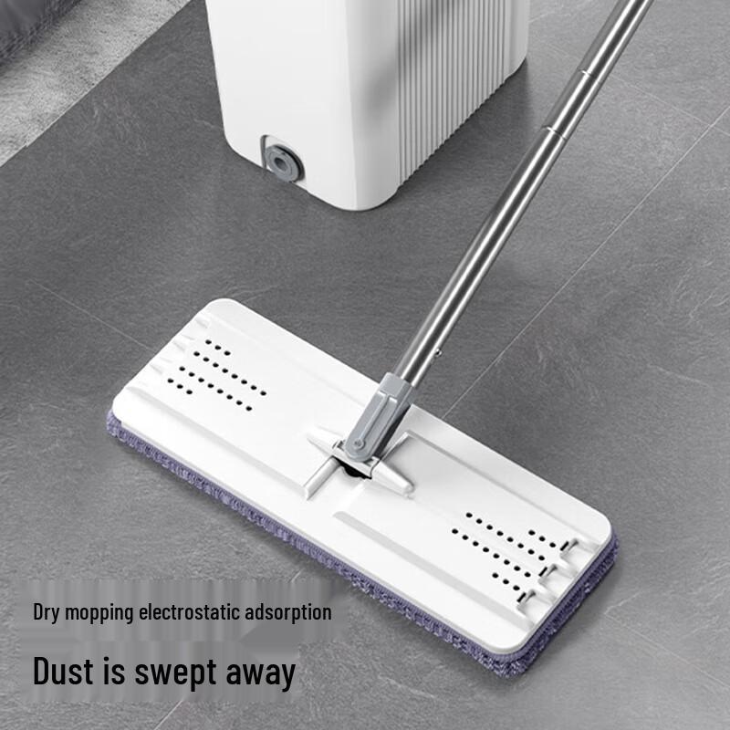 Mayflower Hands-Free Flat Mop & Bucket System