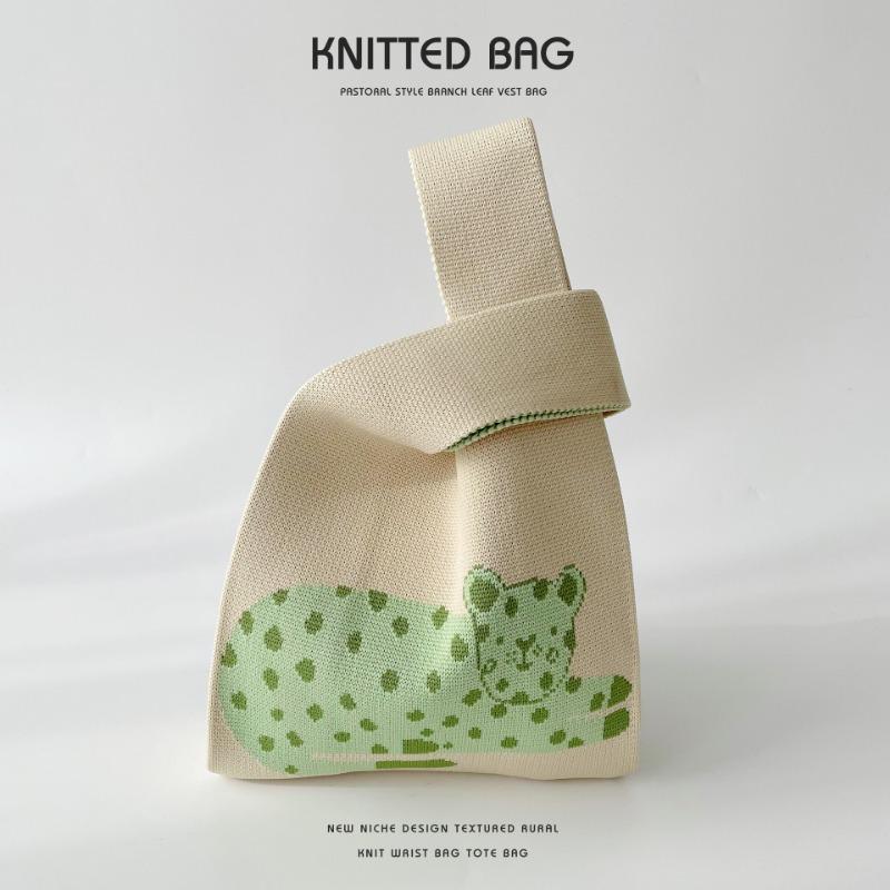 Сумка-жилет Вязаная сумка через плечо Ручная сумка Пригородная сумка-тоут большой вместимости
