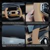 For Car Steering Wheel Cover for Geely Starray 7 EM-i, All-Season Anti-Slip Nappa Leather, Interior Decoration Accessories