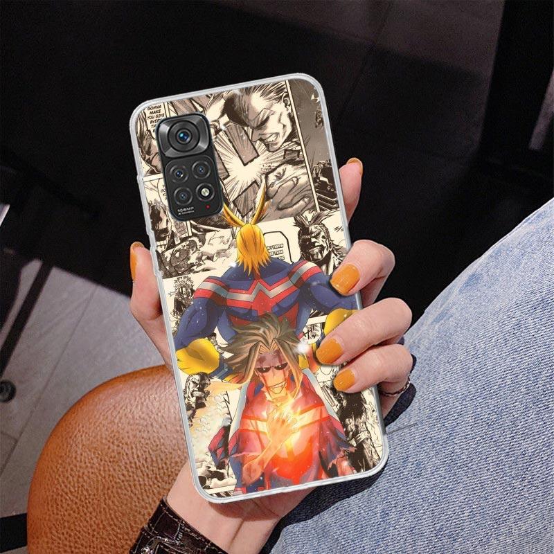 Чехол для телефона My Hero Deku для Xiaomi Redmi Note 15 14 13 12S 12 11 Pro Plus 14S 11S 11E 10 10S 11T 5G Персонализированный чехол Redmi Not