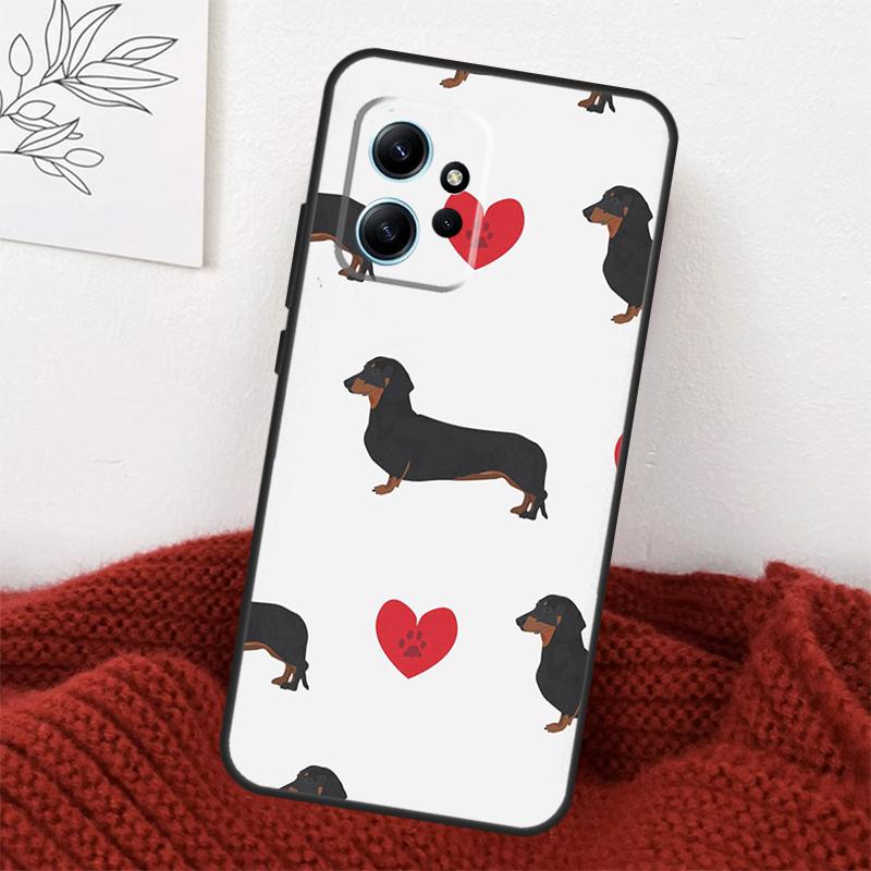 Dachshund Dog Case For Xiaomi Redmi Note 13 9 10 11 12 14 15 Pro Plus Cover For Redmi 15 C 12C 13C 14C 10C