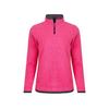 Weird Fish Womens/Ladies Beye Grid Eco Friendly Quarter Zip Fleece Top