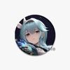 32/44/58mm Genshin Impact Badges Cute Game Anime Lapel Pins 32/44/58mm Round Broochs for Backpack Clothes Accessories Fan Jewelry Gifts