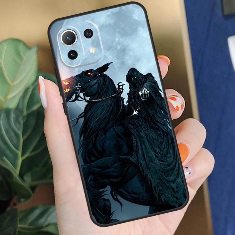 Чехол-череп Жнеца Смерти для Xiaomi 15 14 Ultra 13T 14T 15T Pro 17 Pro Max POCO F8 F7 F5 F6 X5 X6 X7 Pro Чехол