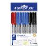 Шариковая ручка Staedtler Medium Stick в полиэтиленовом пакете