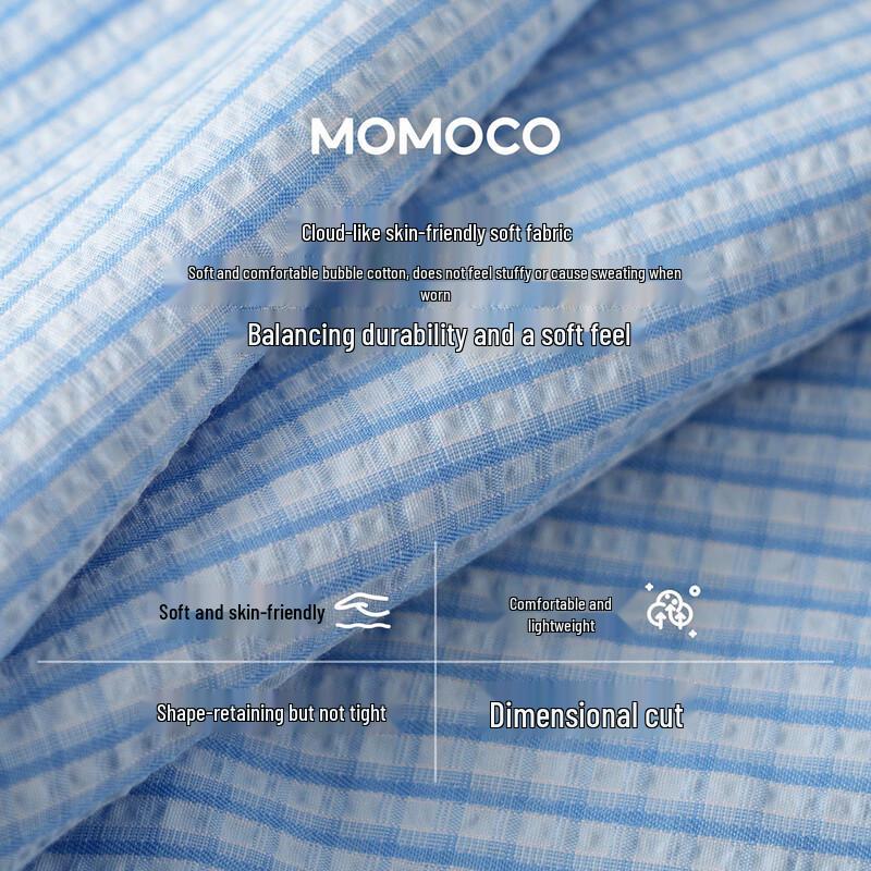 MOMOCO Boy's Short Sleeve Casual Shirt