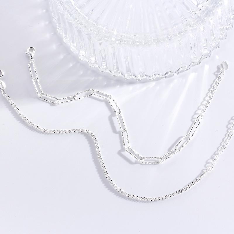 Искрящийся браслет Женская индивидуальность Простой нишевый дизайн Темперамент Универсальный Ins Stacking Ношение ювелирных изделий Женщины