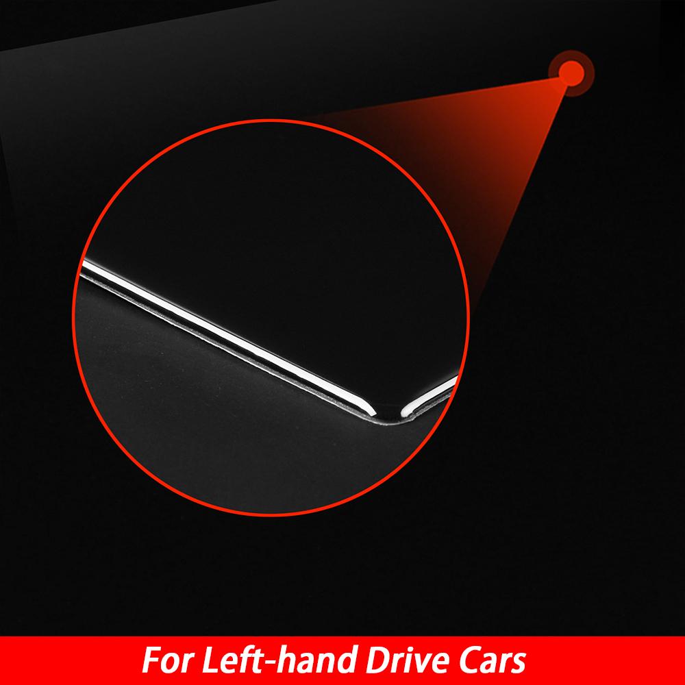 For Cadillac ATS 2013- Real Carbon Fiber Car Accessories Water Cup Holder Panel Cover Trim Interior Sticker Modification