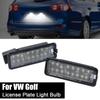 Car License Plate Lights LED Lamp 12V For VW Golf 5 6 MK7 Leon 7 MK4 XL Seat 4 Suoerb CC Altea I4M2
