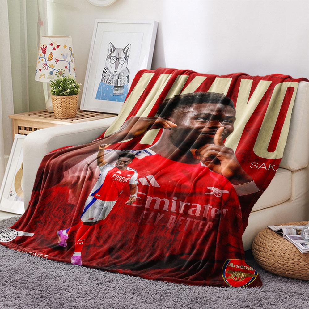 Bukayo Saka Legend Blanket, High quality Comfortable for All Seasons, Home Decor, Warmth and Comfort