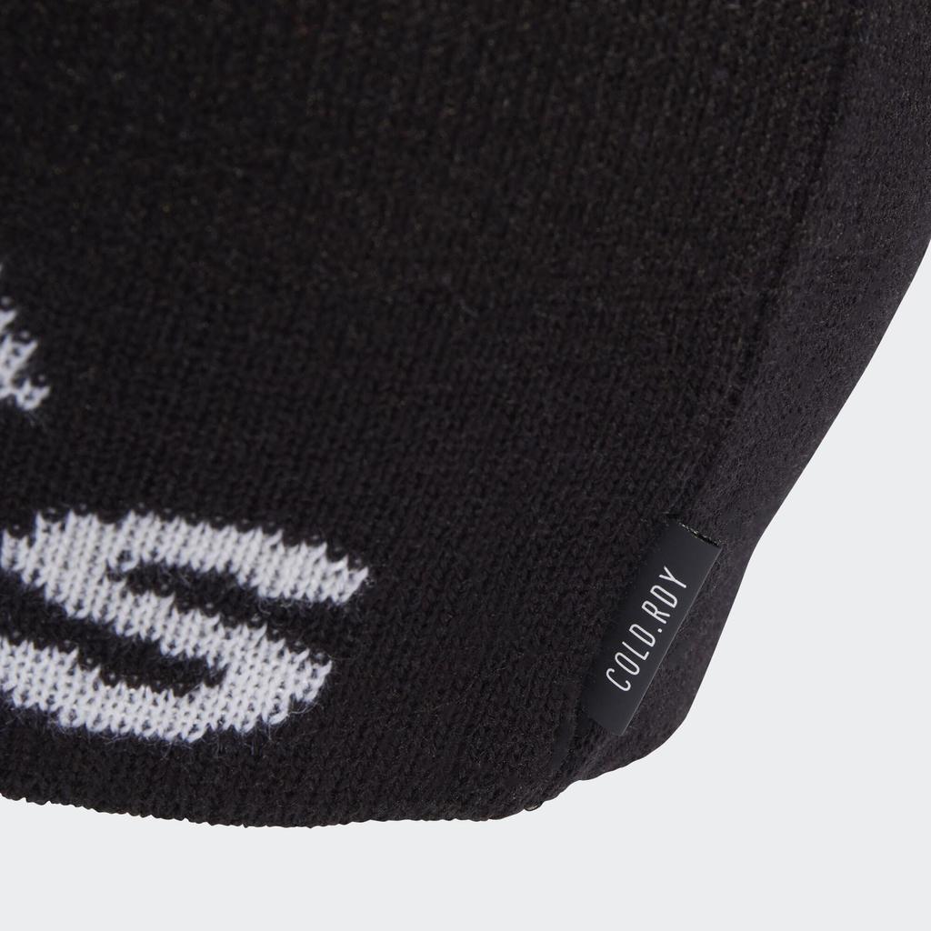 Adidas RDY Big Logo Beanie DMD76 Knit OSFX COLD. Men's Hat, Black/White (IB2645)