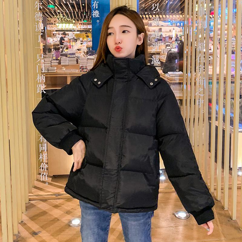 Winter Cotton Clothes Women's Short Loose Cotton Coat Bread Clothes Plus Size Jacket