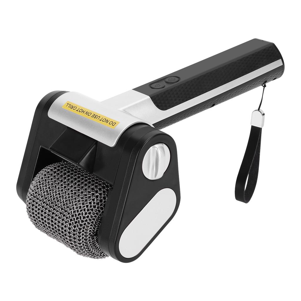 350RPM Bristle-Free Rotating Grill Brush with LED Light Brushless Electric Grill Cleaner Rechargeable for Kitchen Grill Camping