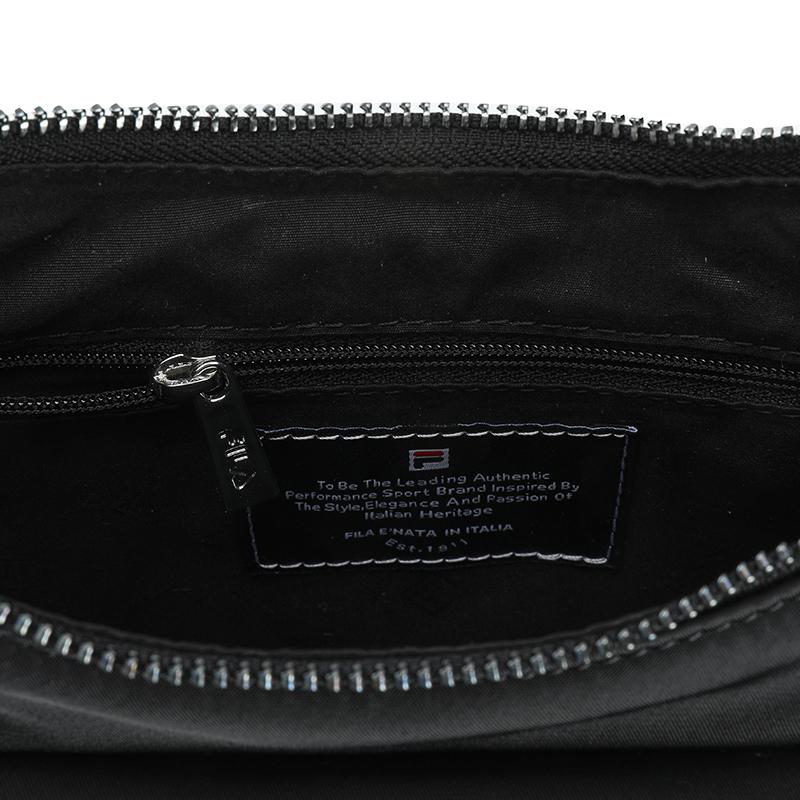 New FILA Fabric Crossbody Bag Women's Jet Black F13W528165FBK