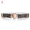 Elastic Adjustable Kids Heart Belt Waist Belt Dresses Girls Elastic Belts