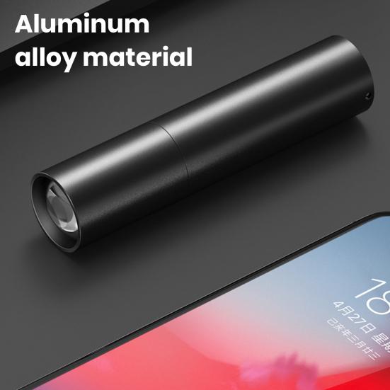 Rechargeable Flashlight Super Bright High Lumens Adjustable Brightness Zoomable Waterproof Tactical Flashlight LED Torch