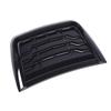 Intake Vent Air Scoop Bonnet Cover Glossy Black Hood Air Intake Trim Cover Improve Heat Dissipation