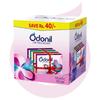 Odonil Bathroom Air Freshener Blocks 192g (48gX4) Mixed Floral Scents Long Lasting