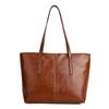 Retro large bag women's fashion simple shoulder handbag large capacity underarm tote bag
