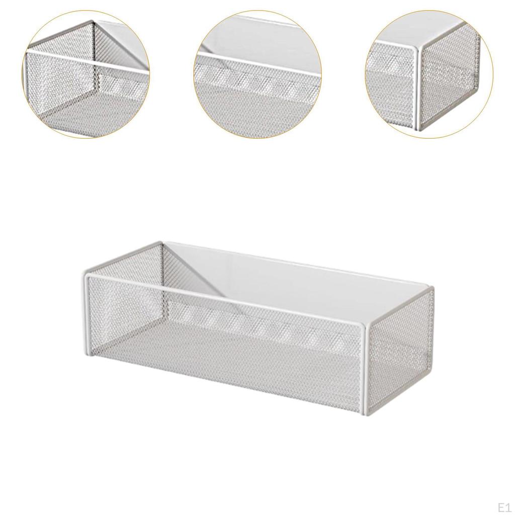Sipce Rack Sticky Basket Organizer Holder для металлической поверхности, контейнер для хранения, ящик для хранения