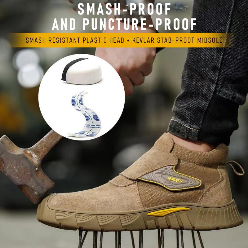 Легкая мягкая подошва противоожоговая защитная обувь для сварки для мужчин противоударные стальные носки защитная рабочая обувь огнестойкая обувь для сварки Star