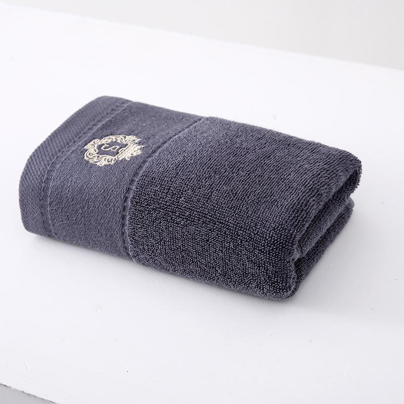 Комплект полотенец для ванной из хлопка с вышивкой, роскошные 2 полотенца для рук 35x75 см и большие банные полотенца, мочалка