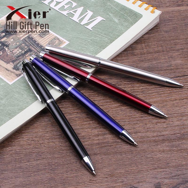 Шариковая ручка Hill BPM-229 Metal - креативная ручка для рекламы масла