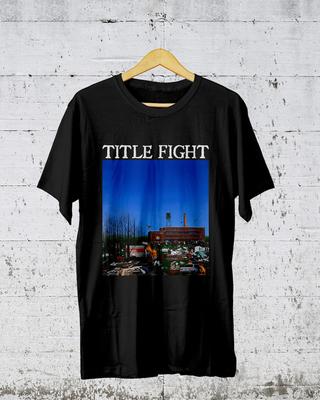 Футболка Title Fight Shed Album Топы Футболка Полный размер S-4XL