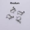 10pcs 15*13mm Screw Ear Clip Earring Settings Earring Base Blank Bezel For Jewelry Making Findings DIY Handmade Earrings Finding