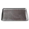 Traditional Japanese 2 Shaku Silver Cloud Style X X J-kitchens Placemat, Tray, Slender, (36cm 24.3cm 2.2cm)