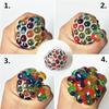 Creative One Vent Decompression Hand Pinch Reticular Grape Ball Whole Bad Decompression Toy