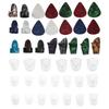 42Pcs Guitar Finger Pick Set Thumb Protector Musical Instrument Performance Accessories